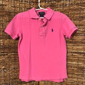 Polo Ralph Lauren Short Sleeve Pink Classic Polo Shirt
